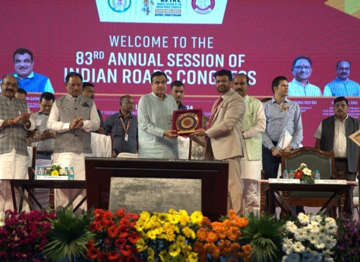भारतीय सड़क कांग्रेस समारोह का उद्घाटन