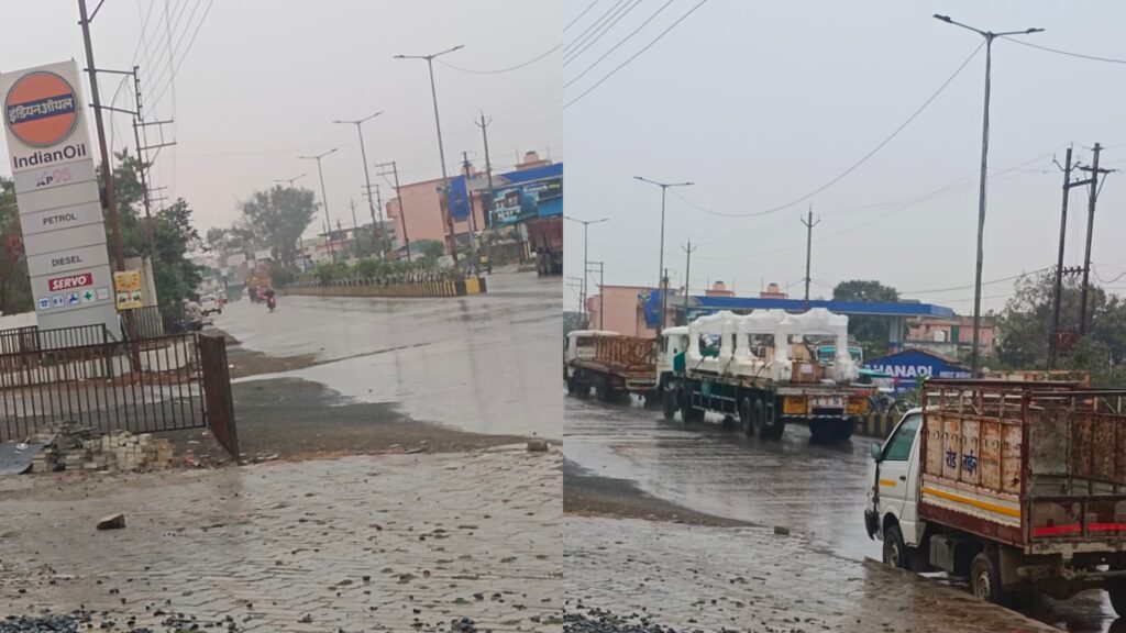 दोपहर के बाद बारिश हुआ बेकाबू