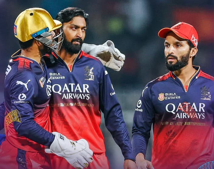 RCB ने दिखाया की टीम का दिखा जलवा